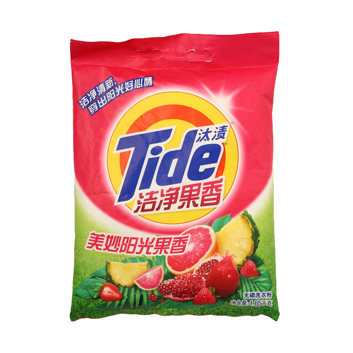 tide汰渍 洁净果香洗衣粉1650克