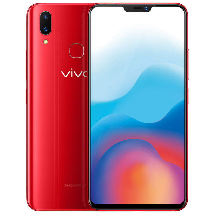 vivo 手机vivo x21a(6 128g)全网通 新品/热点机型宝石红送三个月免费